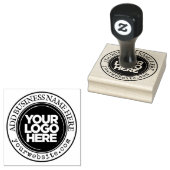 Je zakelijke Logo Rubberstempel (Gestempeld)