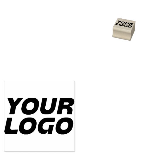 Je zakelijke Logo Rubberstempel (Gestempeld)