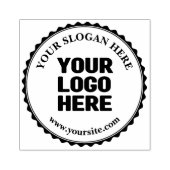 Je zakelijke Logo Rubberstempel (Afrduk)