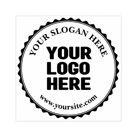 Je zakelijke Logo Rubberstempel (Afrduk)