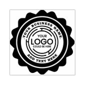 Je zakelijke Logo Rubberstempel (Afrduk)