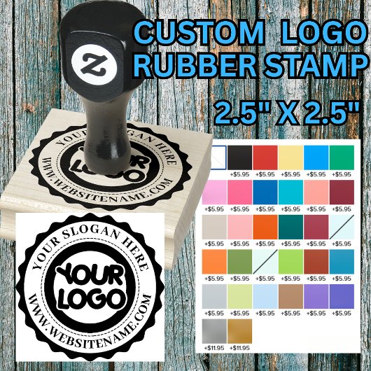 Je zakelijke Logo Rubberstempel