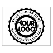 Je zakelijke Logo Rubberstempel (Afrduk)