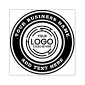 Je zakelijke Logo Rubberstempel (Afrduk)