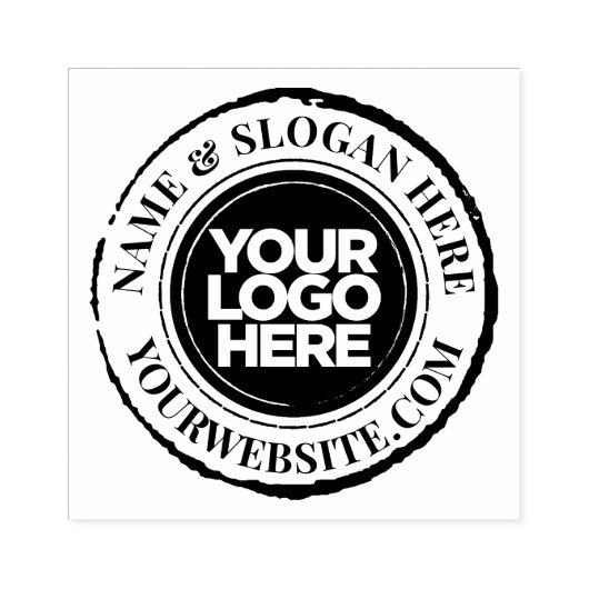 Je zakelijke Logo Rubberstempel (Afrduk)