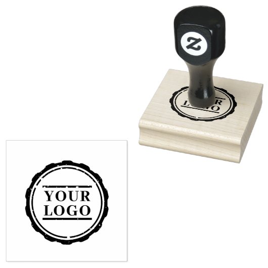 Je zakelijke Logo Rubberstempel (Gestempeld)