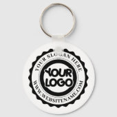 Je zakelijke Logo Sleutelhanger (Voorkant)