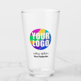 Je zakelijke Logo voor speciale acties weggooien Glas