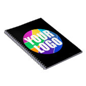 Je zakelijke Logo voor speciale acties weggooien Notitieboek (Rechterzijde)