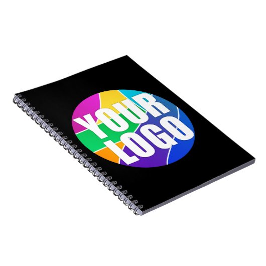 Je zakelijke Logo voor speciale acties weggooien Notitieboek (Rechterzijde)