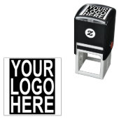 Je zakelijke Logo Zelfinktende Stempel (In situ)