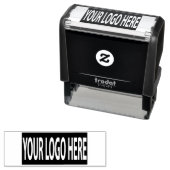 Je zakelijke Logo Zelfinktende Stempel (In situ)