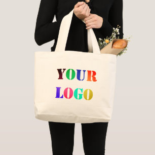 Je zakelijke promotie voor Logo - Aangepast, moder Grote Tote Bag