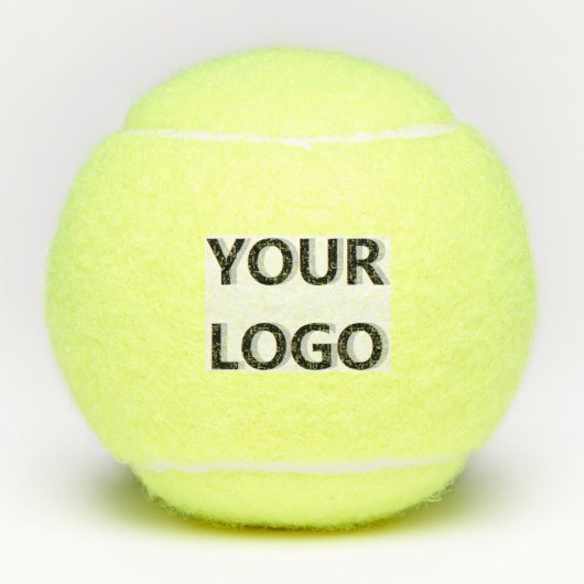 Je zakelijke promotie voor Logo op maat Tennisballen (Voorkant)