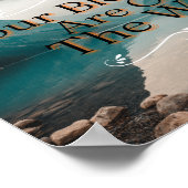 Je zegeningen zijn onderweg poster (Hoek)