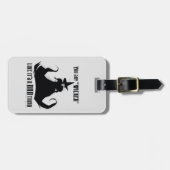 Je zegt "geschopt" alsof het een slechte zaak is bagagelabel (Voorkant horizontaal)