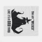 Je zegt "geschopt" alsof het een slechte zaak is fleece deken (Voorkant (Horizontaal))