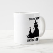 Je zegt "geschopt" alsof het een slechte zaak is grote koffiekop (Voorkant rechts)