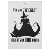 Je zegt "geschopt" alsof het een slechte zaak is klembord (Achterkant)