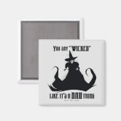 Je zegt "geschopt" alsof het een slechte zaak is magneet (Voorkant / Achterkant)