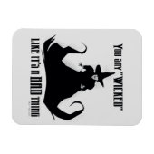 Je zegt "geschopt" alsof het een slechte zaak is magneet (Horizontaal)