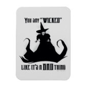 Je zegt "geschopt" alsof het een slechte zaak is magneet (Verticaal)