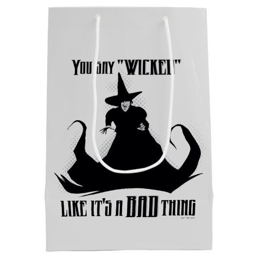 Je zegt "geschopt" alsof het een slechte zaak is medium cadeauzakje (Achterkant)