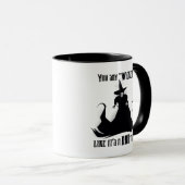 Je zegt "geschopt" alsof het een slechte zaak is mok (Voorkant rechts)