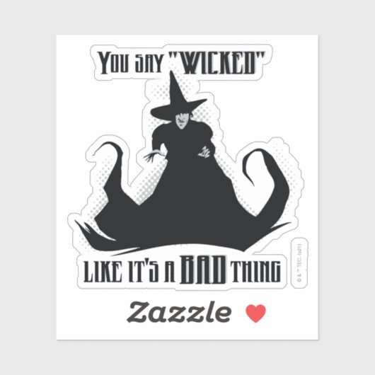 Je zegt "geschopt" alsof het een slechte zaak is sticker (Vel)