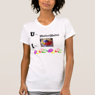 Je zegt Hallo Hallo ik zeg Halo Halo. T-shirt