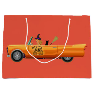 Je zegt heks als een slecht ding. groot cadeauzakje