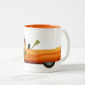 Je zegt heks als een slecht ding. tweekleurige koffiemok (Voorkant rechts)