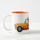 Je zegt heks als een slecht ding. tweekleurige koffiemok (Links)