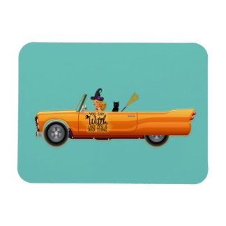 Je zegt heks als het is een slechte zaak Halloween Magneet