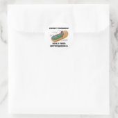 Je zelf maken je Mitochondria Ronde Sticker (Tas)