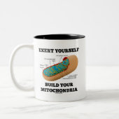 Je zelf maken je Mitochondria Tweekleurige Koffiemok (Links)
