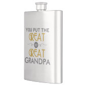 Je zet de Grote in de Grote Opa Flacon (Links)