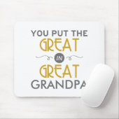 Je zet de Grote in de Grote Opa Muismat (Met muis)