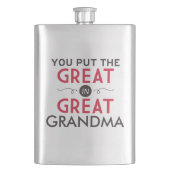Je zet de Grote in Grote Oma Flacon (Voorkant)