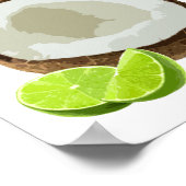 Je zet de limoen in de kokosnoot poster (Hoek)