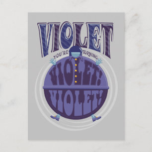 Je zet Violet aan, Violet! Briefkaart