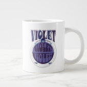 Je zet Violet aan, Violet! Grote Koffiekop (Rechts)