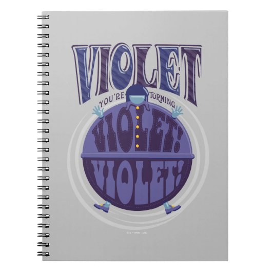 Je zet Violet aan, Violet! Notitieboek (Voorkant)
