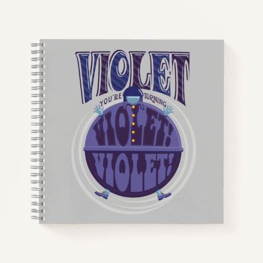 Je zet Violet aan, Violet! Notitieboek (Voorkant)