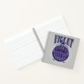 Je zet Violet aan, Violet! Notitieboek (Binnen)