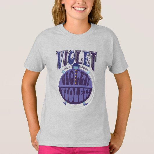 Je zet Violet aan, Violet! T-shirt (Voorkant)