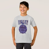 Je zet Violet aan, Violet! T-shirt (Voorkant volledig)