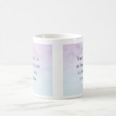 Je ziel is net zo grenzeloos als de lucht en het Z Koffiemok (Center)