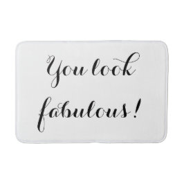 Je ziet er Fabulous Bath Mat uit