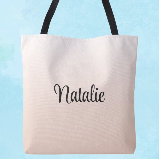 Je ziet er gelukkiger uit - grappig haken tote bag